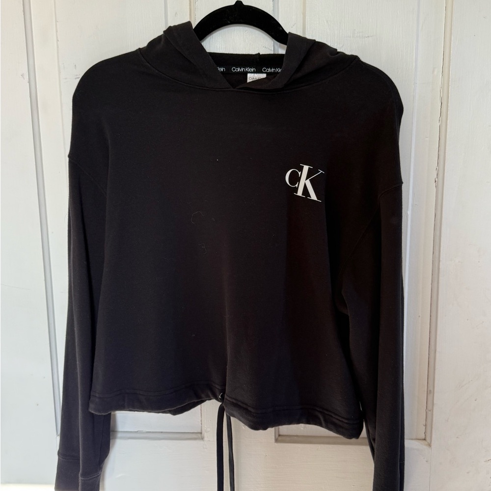 Calvin Klein Black Sleepwear Top
